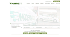 Desktop Screenshot of moderncourier.com